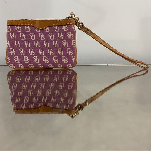 Dooney & Bourke Monogram Logo Wristlet - Picture 3 of 7
